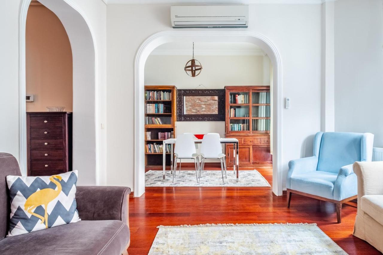 Centrally Located Apartment With Balcony In Sisli Istanbul Bagian luar foto