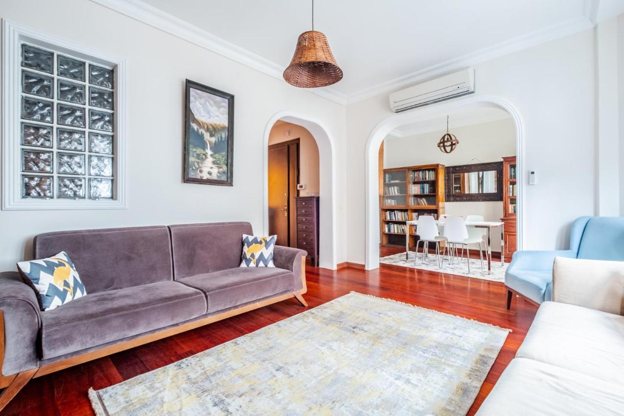 Centrally Located Apartment With Balcony In Sisli Istanbul Bagian luar foto